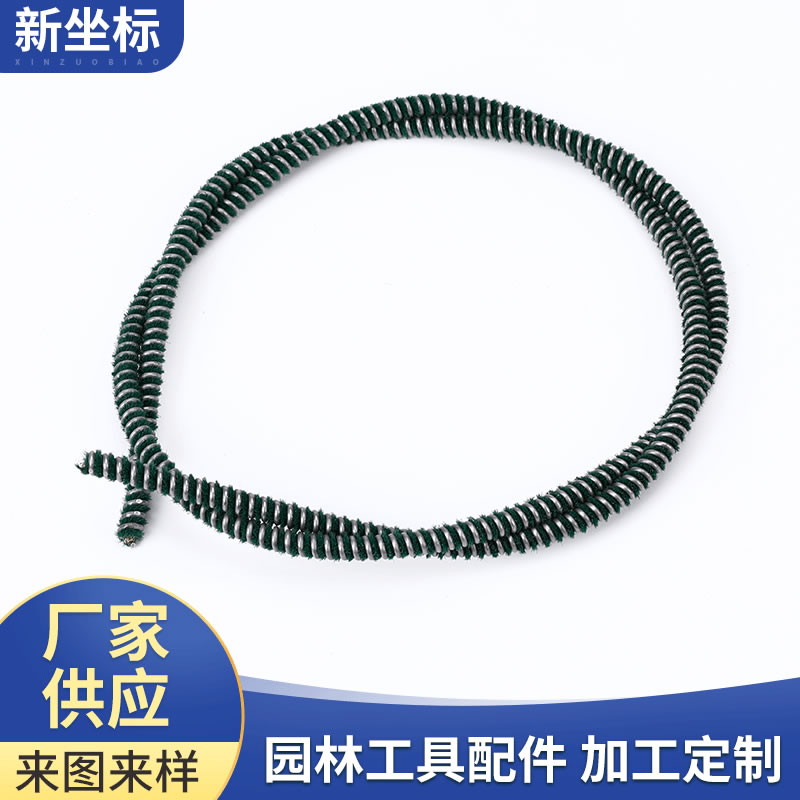 玻璃升降器彈簧軟軸 軟軸定制 植絨軟軸 降低噪音毛絨軟軸